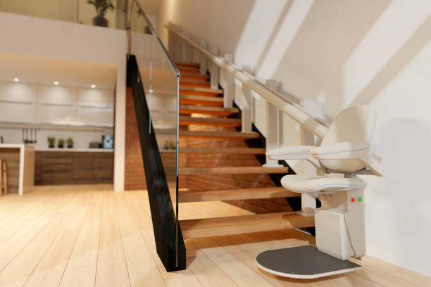 L'installation d'un monte-escalier Skorañ