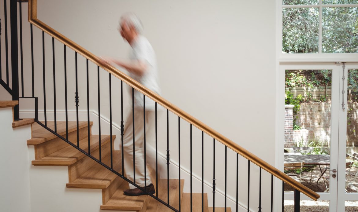 Les chutes dans les escaliers