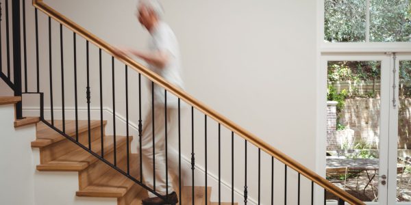 Les chutes dans les escaliers